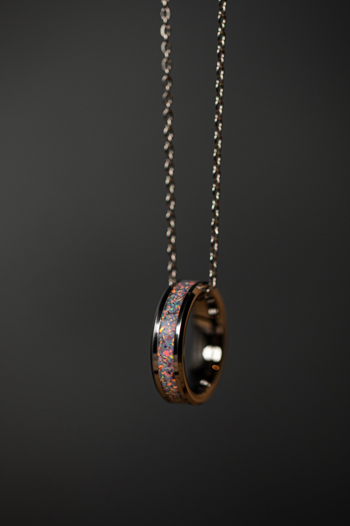 Tungsten Cremation Ring Human Ashes Pet Ashes Keepsake Jewellery