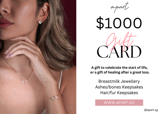 Keepsake Jewellery | Breastmilk Jewellery | Human Ashes | Pet Ashes | Singapore