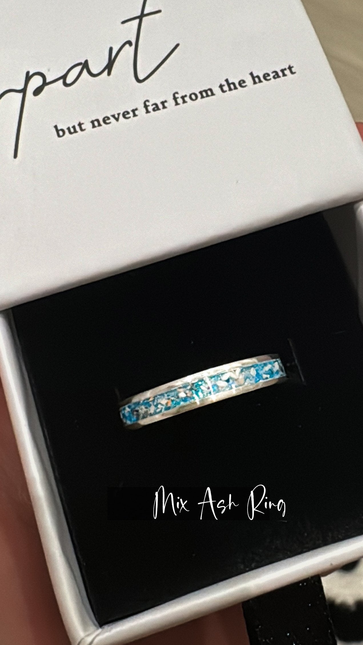 Keepsake Jewellery Singapore | Ashes to Jewellery | Keepsake Ring | Ash ring