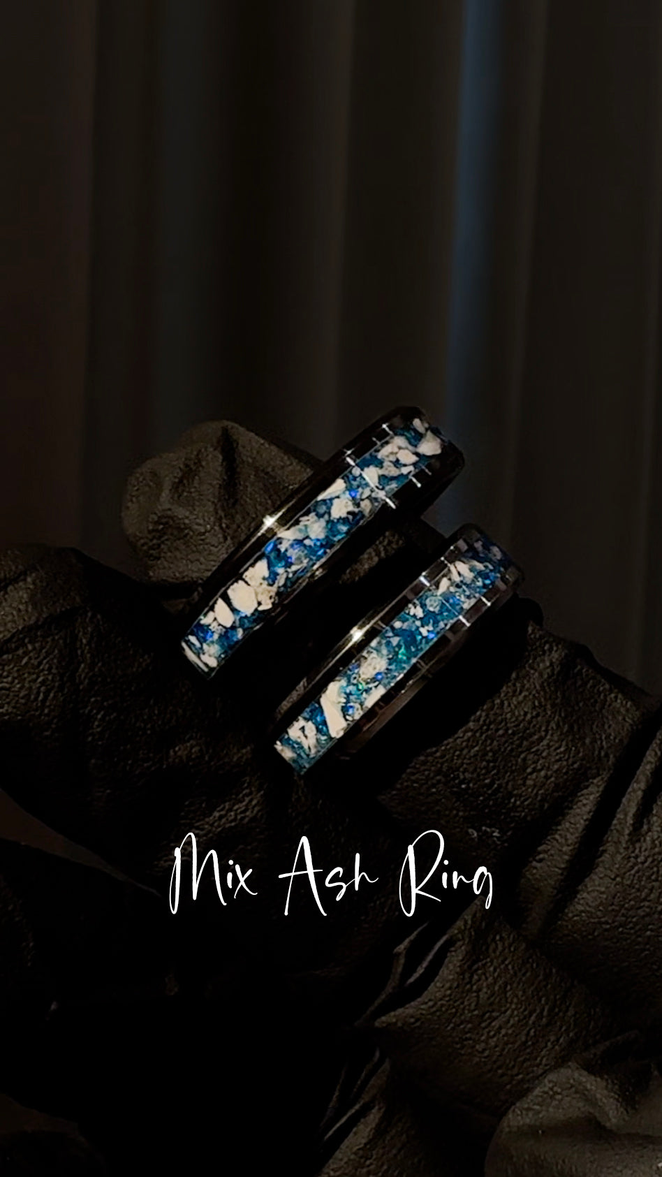 mix ash keepsake ring