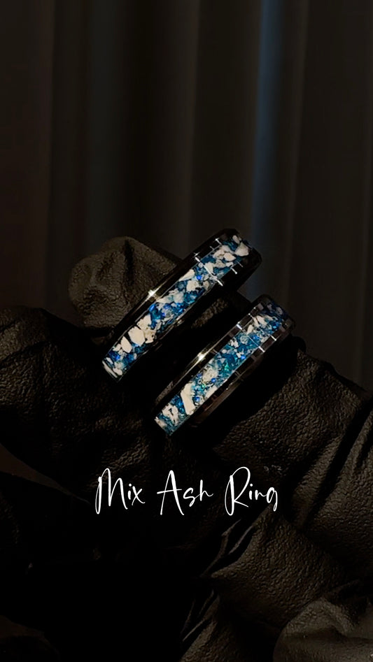 mix ash keepsake ring