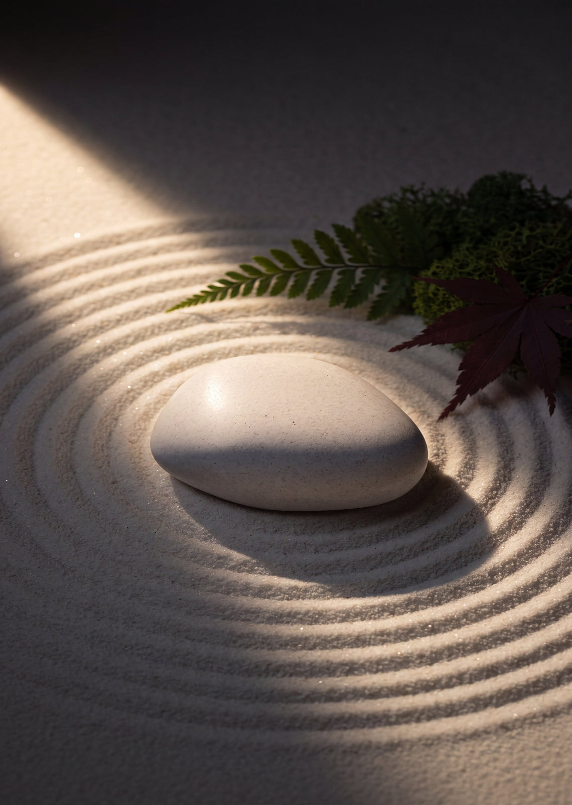 Handcrafted memorial memory stone incorporating cremation ashes into a smooth stone keepsake, designed as a beautiful way to preserve remaining ashes at home.